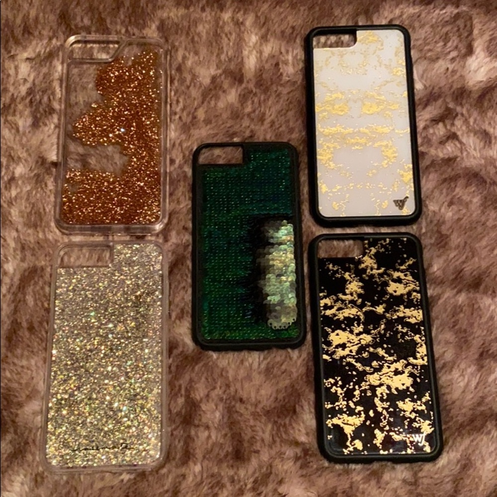 FIVE *5* iPhone 6/7/8 Plus Phone Cases!